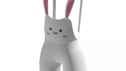 White Bunny Overalls