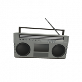 Image of Boombox On Shoulder