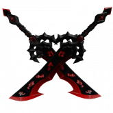 Image of Dual Red Evil Sword
