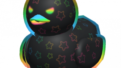 Rainbow Neon Star Duck | Catalog Avatar Creator