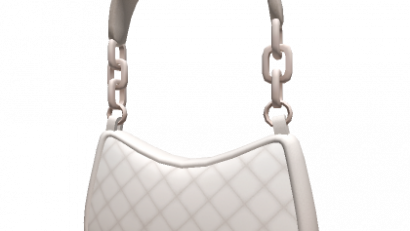 White Fashionable Shoulder Bag