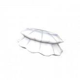 Image of White Ruffled Sleeve (LEFT)
