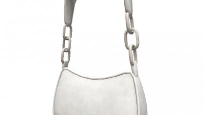 White Trendy Shoulder Bag