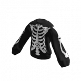 Image of Black and White Skeleton Sweater