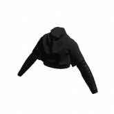 Image of Black Crop Top Sweater