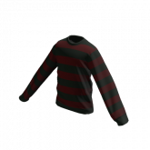 Image of Green & Red Striped Crewneck Sweater