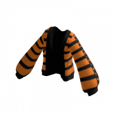 Image of Halloween Oversized Orange/ Black Y2k Sweater