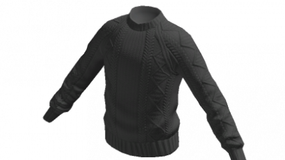 Knit Sweater – Gray