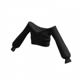 Image of Lovely Off Shoulder Sweater - Black