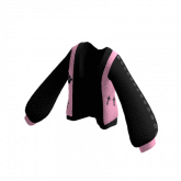 Image of Oversized Black / Pink Y2k Sweater