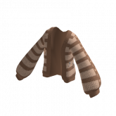 Image of Oversized Brown / Light Brown Y2k Sweater