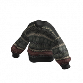 Image of Oversized Knitted Granpa Sweater Grey