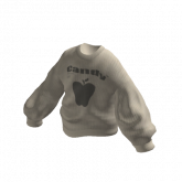 Image of Y2K Oversized Knitted Candy Sweater Beige