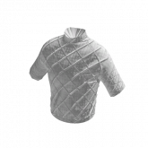 Image of Checkered White Turtleneck