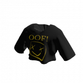 Image of Cropped OOF! Band Shirt