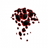 Image of Dark Red Fractured Platebody