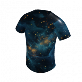 Image of 🌠 Lucky Gold Wishing Stars Space Galaxy Shirt 🌌