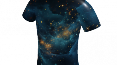 🌠 Lucky Gold Wishing Stars Space Galaxy Shirt 🌌