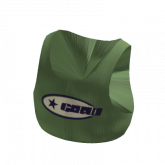 Image of Green Y2K GLXW Logo Crop Top