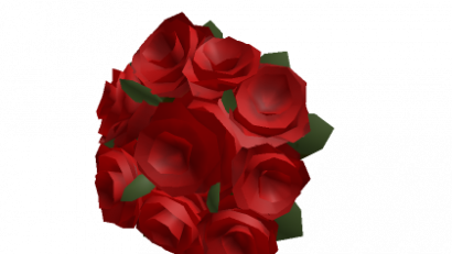 Holdable Red Valentines Flower Bouquet