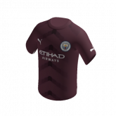 Image of Man City 2022/23 Burgundy Goalkeeper Shirt