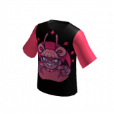Image of Pink Haired Bat Girl Graphic Shirt