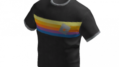 Striped T-Shirt – Black