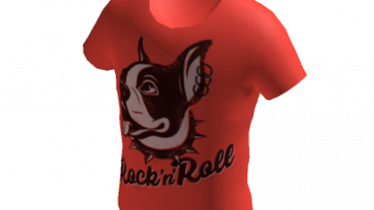 Threadless Rock’n’Roll red T-Shirt