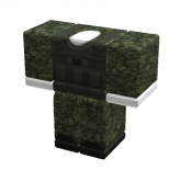 Image of (Tiny) Blocky Avatar - Green Soldier