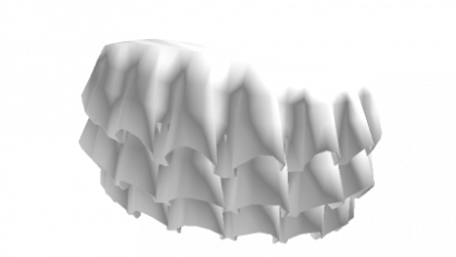 White Layered Ruffles Top