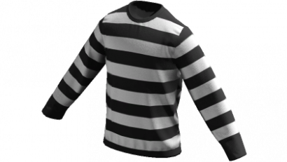 White Striped Long Sleeve