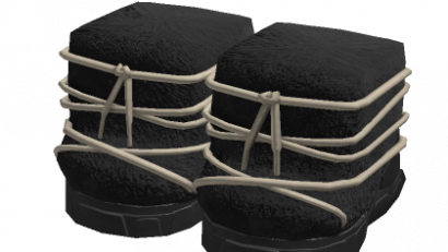 Y2K Black Laced Fur Boots [3.0]