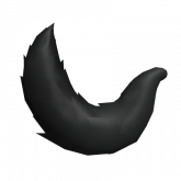 Image of Black Mega Fluffy Tail