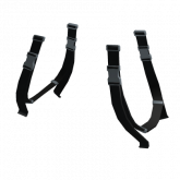 Image of Black Techwear Waist Straps (3.0)