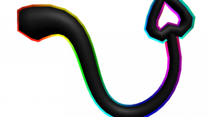 Cartoony Rainbow Tail
