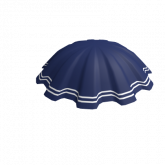 Image of Denim Pleated Skirt