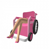 Image of Doll wheelchair