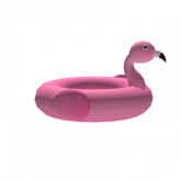 Image of Pink Flamingo Floaty