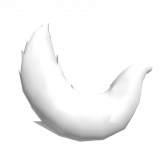 Image of White Mega Fluffy Tail